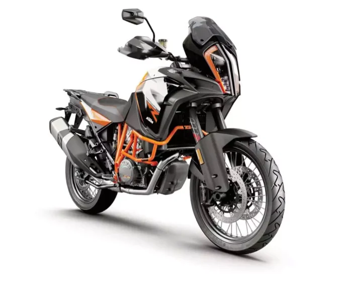 KTM 1290 Super Adventure orange et noire