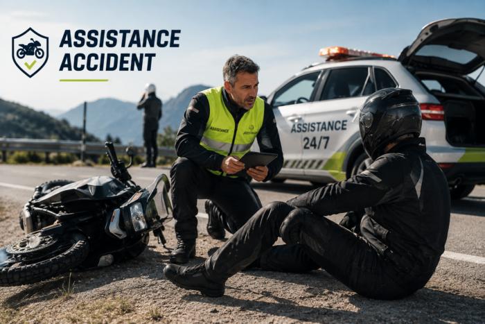Conducteur d'une Yamaha MT07